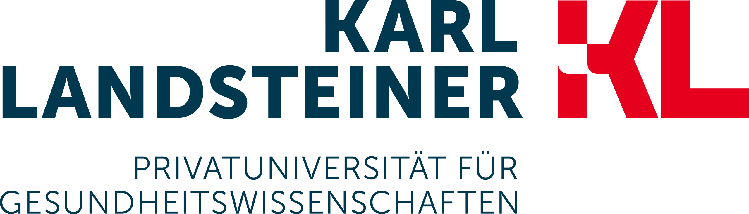 Privátní Univerzita Karl Landsteiner (KL) logo